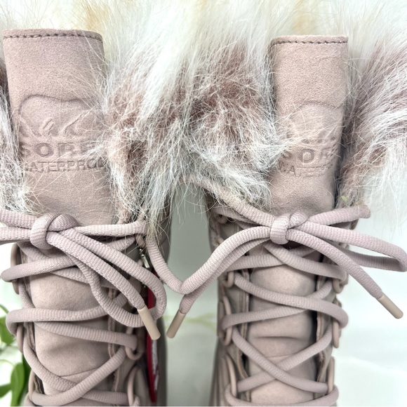 SOREL Joan of Arctic Next Faux Fur Waterproof Boot size 10 - Picture 5 of 14
